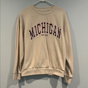 1897 Beige Women's Active Sweatshirt